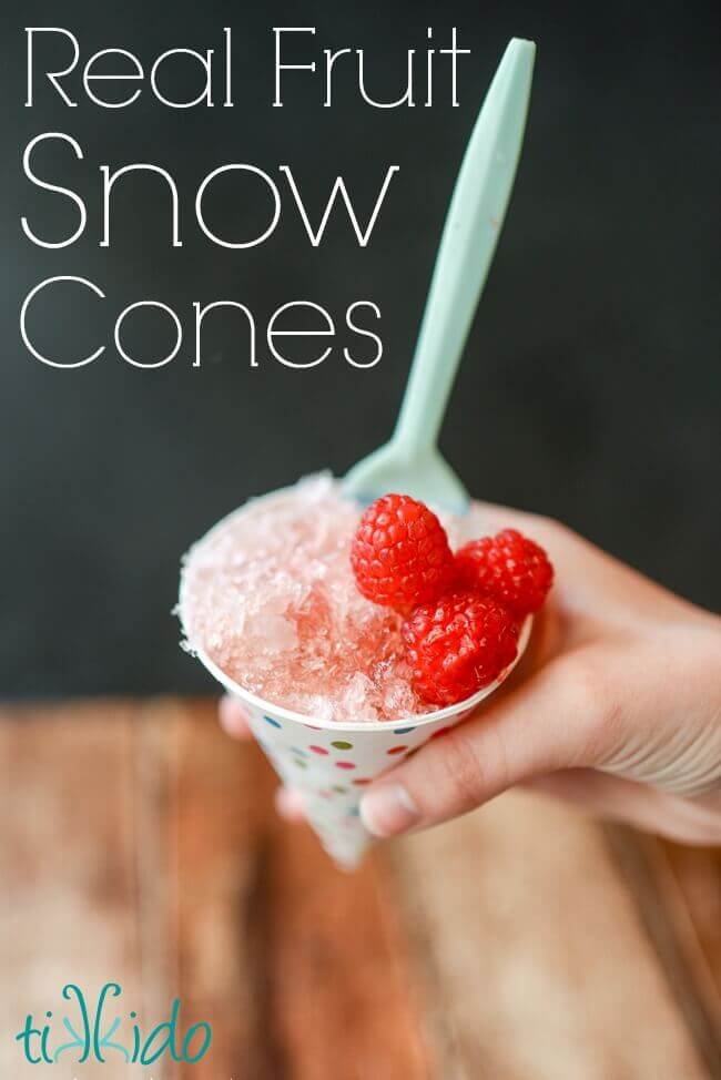 Healthy Fruit Snow Cone Syrup Recipe And Tutorial 8778