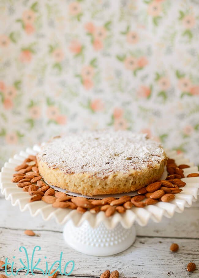 Dairy Free Swedish Almond Cake Recipe | Tikkido.com