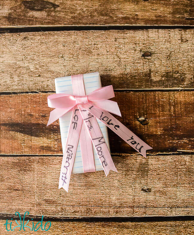 Personalized Baby Shower Ribbon