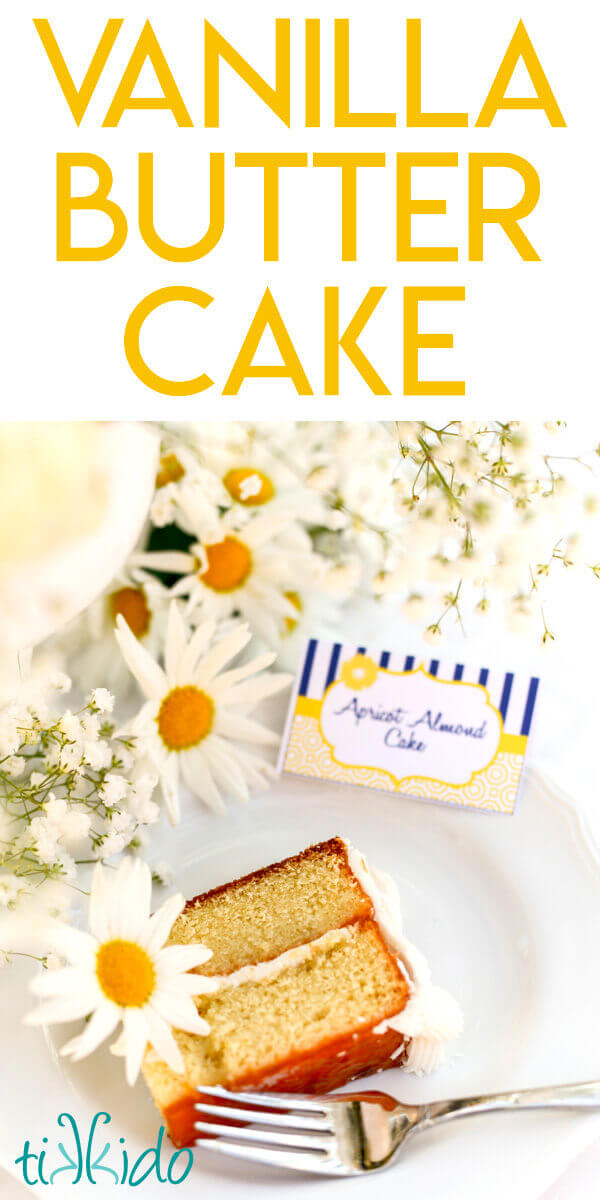 Vanilla Cake with Amul Butter |